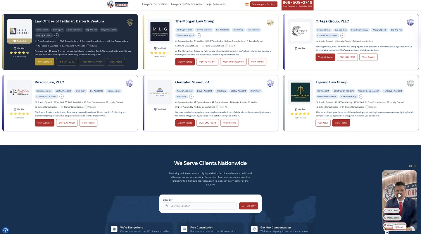 FREE Profile Listing Included